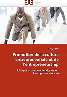 Promotion de la culture entrepreneuriale et de l