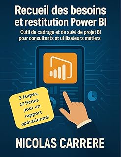 Recueil des besoins et restitution Power BI: Outil de cadrage et de suivi de projet BI pour consultants et utilisateurs métiers